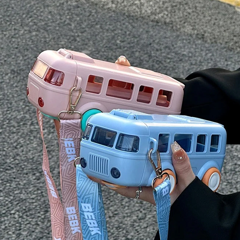 Kletshuts™ WaterBottle - Bærbar Vannflaske i Bussform