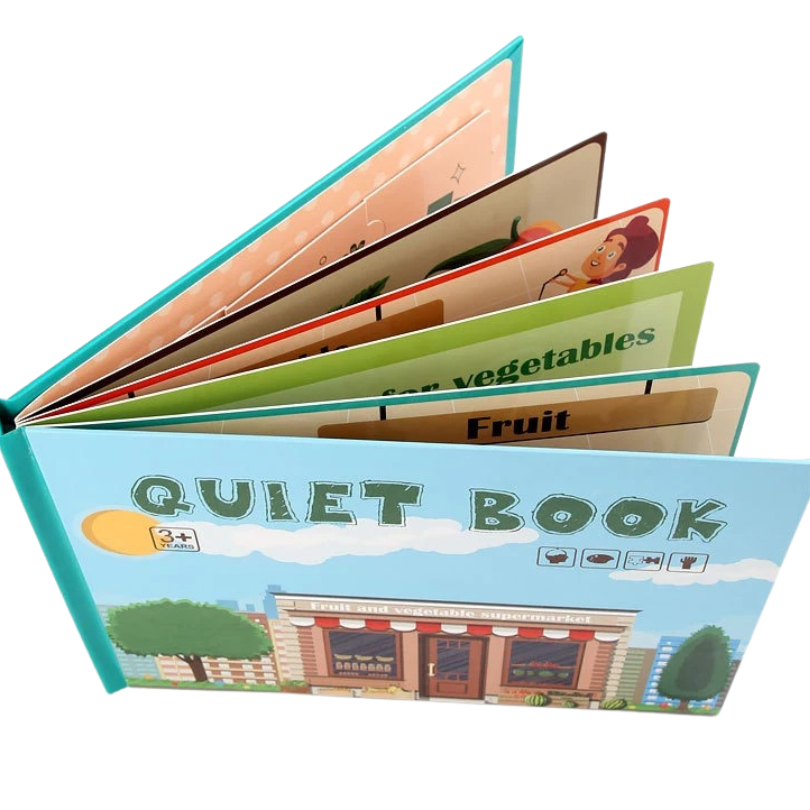 Kletshuts™ BusyBook: Pedagogisk Aktivitetsbok for Barn
