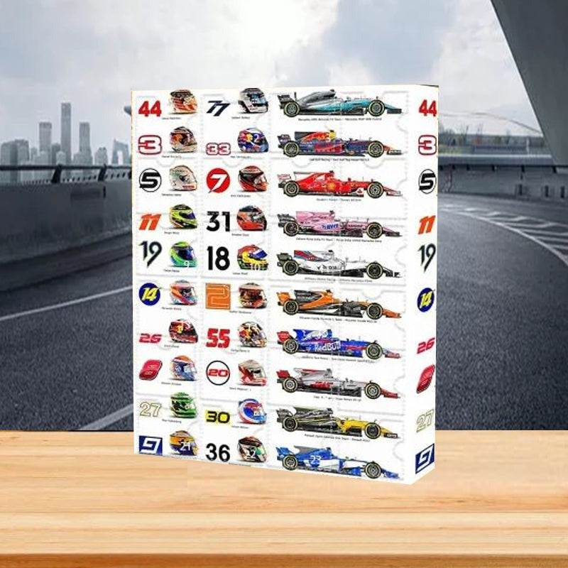 RacingCalendar - Formel 1 Racing Biler Adventskalender