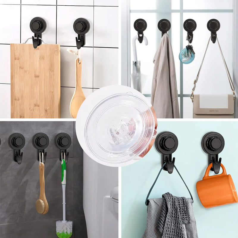 GlideHold® SuctionHook: Multifunksjonell Roterende Sugekoppkrok