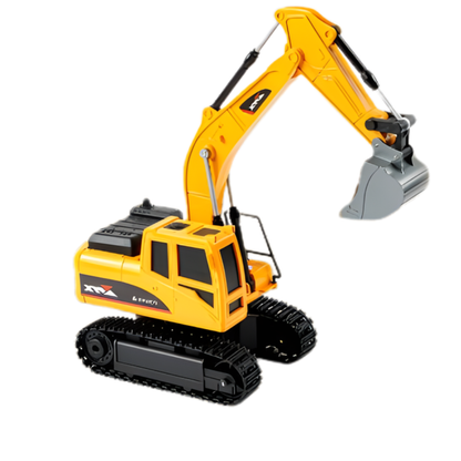 Kletshuts™ ExcavatorToy: Fjernkontroll Barn Gravemaskin Leketøy