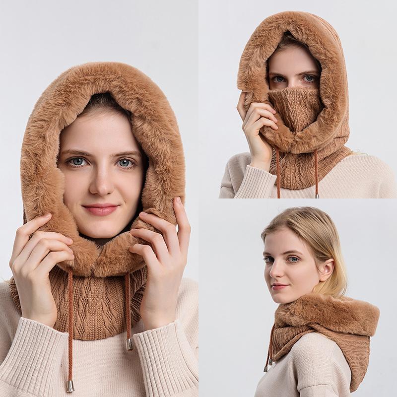 Icone™ Vinterpels Lue Skjerf Maske