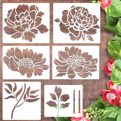 FlowerDecor - DIY Blomster Stensil Dekorasjon