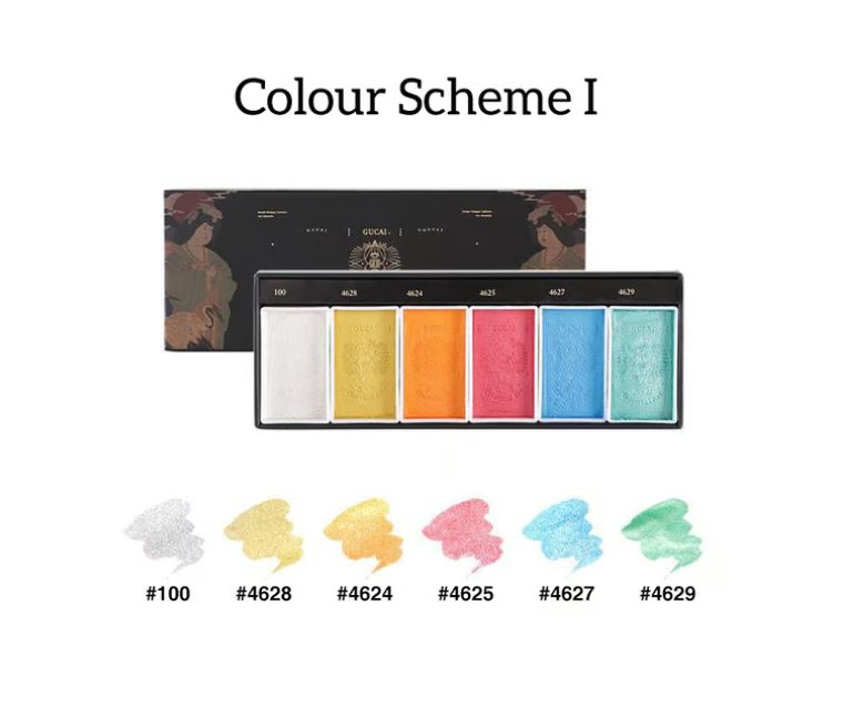 WatercolorPaint - Høy Kvalitet Pigment Akvarellmaling Sett