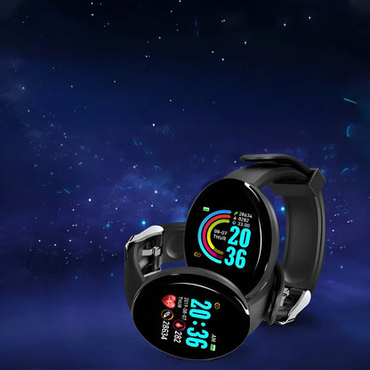 FitnessWatch 1+1 GRATIS: Premium Stilfuldt Smart Sundhed Fitness Ur