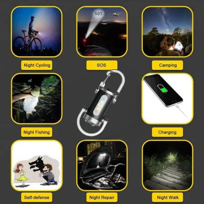 Ledsen™ KeychainFlashlight 1+1 GRATIS - Kraftfuld Pocket LED Nøglekæde Lommelygte