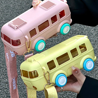 Kletshuts™ WaterBottle - Bærbar Vannflaske i Bussform