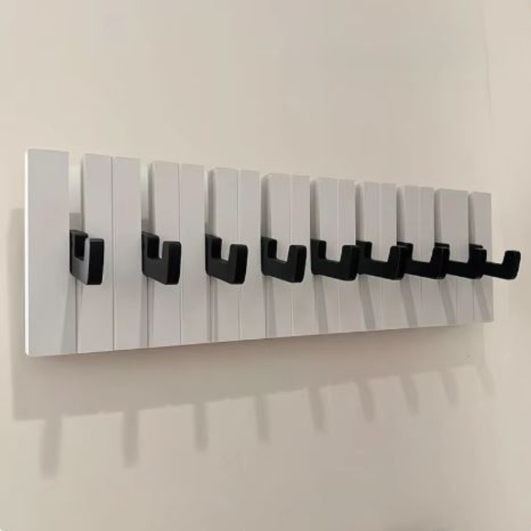 GlideHold® Piano Rack: Pianotangenter klesstativ i tre