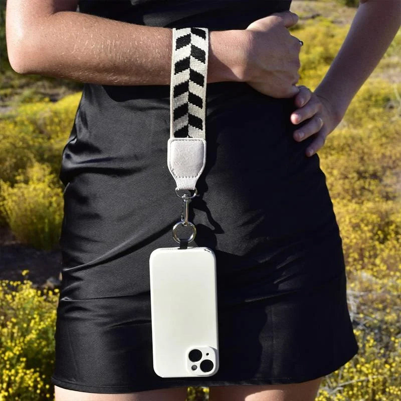 Icone™ PhoneStrap: Justerbar Crossbody Telefonrem Med Pouch