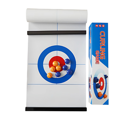 Kletshuts™ CurlingGame: Bordplate Curling Spill For Alle Aldre