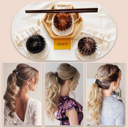 Rose® HairBun 1+1 GRATIS: Hårknollholder for late kvinner