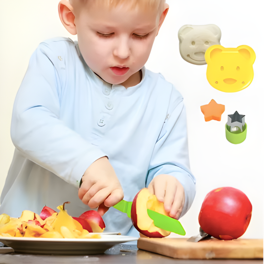 Kletshuts™ KidsKitchen: Trygg skjærelek for barn – Kjøkkenleketøysett