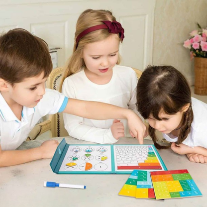 Kletshuts™ MathGame: Pedagogisk Magnetisk Barn Matematikk Puslespill