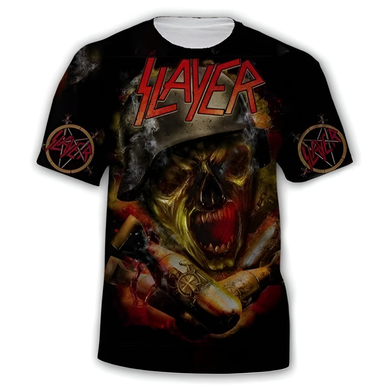 Icone™ SlayerShirt: Optimal Komfort Moderne Passform Daglig Slayer-skjorte