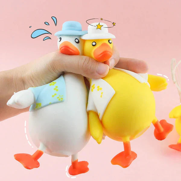 Kletshuts™ SqueezeDuck: Squishy og stresslindrende leketøy