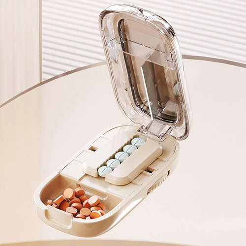 MedicineCutter: Bærbar Pilledeler Præcis Tabletfordeler Medicinskærer