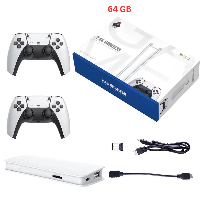 Kletshuts™ MiniConsole: Plug And Play HDMI Dobbelt Controller Mini Retro Spilkonsol
