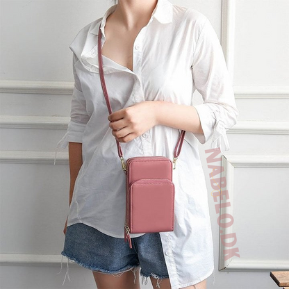 Icone™ PetiteBag - Mini Skinn Crossbody Budbringerveske