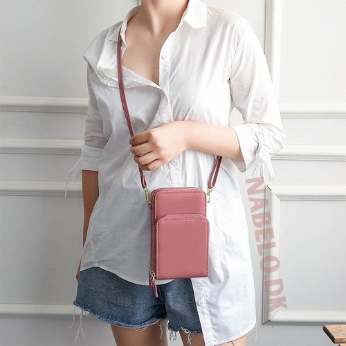 Icone™ PetiteBag - Mini Skinn Crossbody Budbringerveske