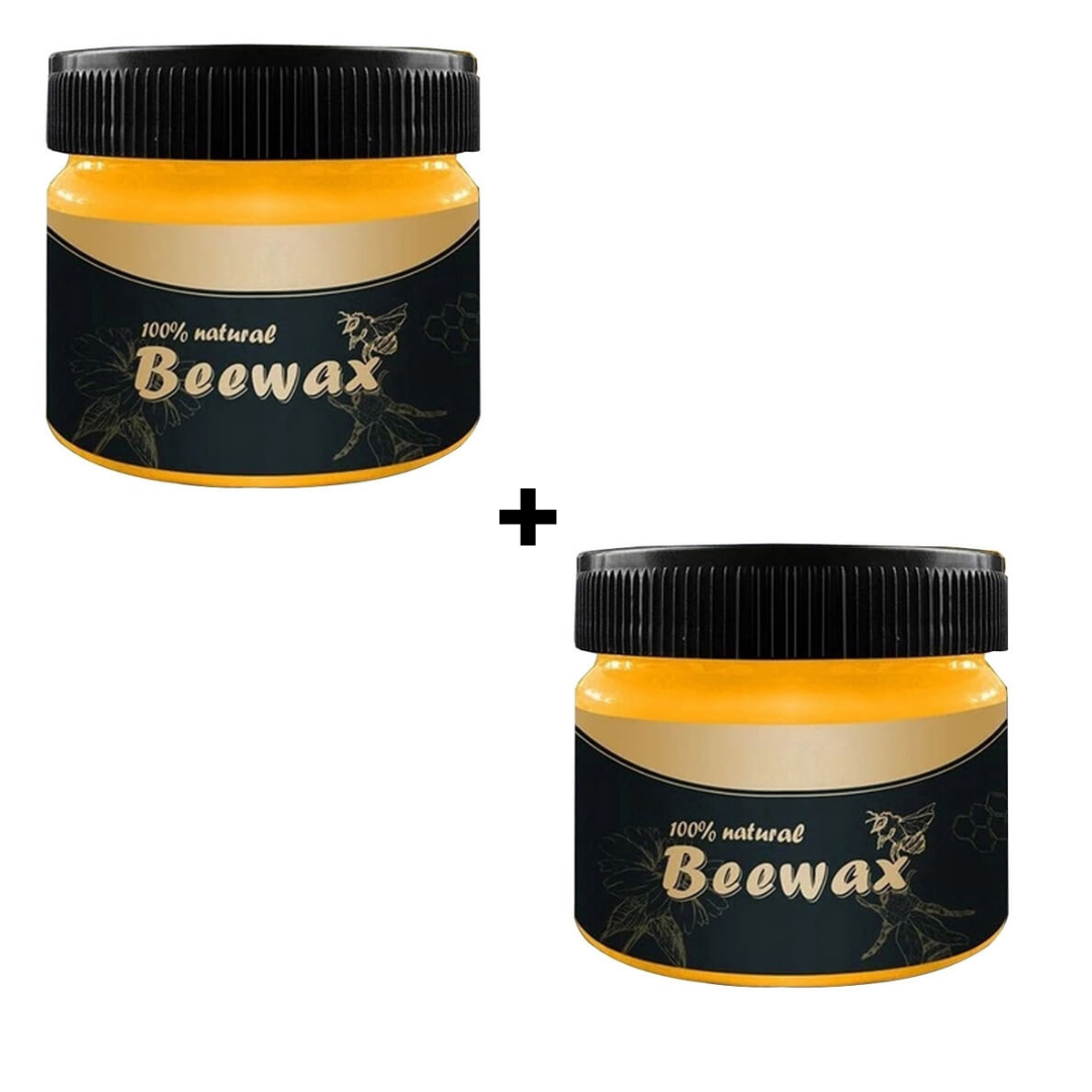 WaxPolish 1+1 GRATIS: Universell Møbel Bi Glans Overflate Vokspolish