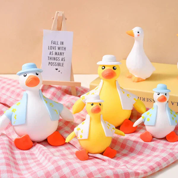 Kletshuts™ SqueezeDuck: Squishy og stresslindrende leketøy