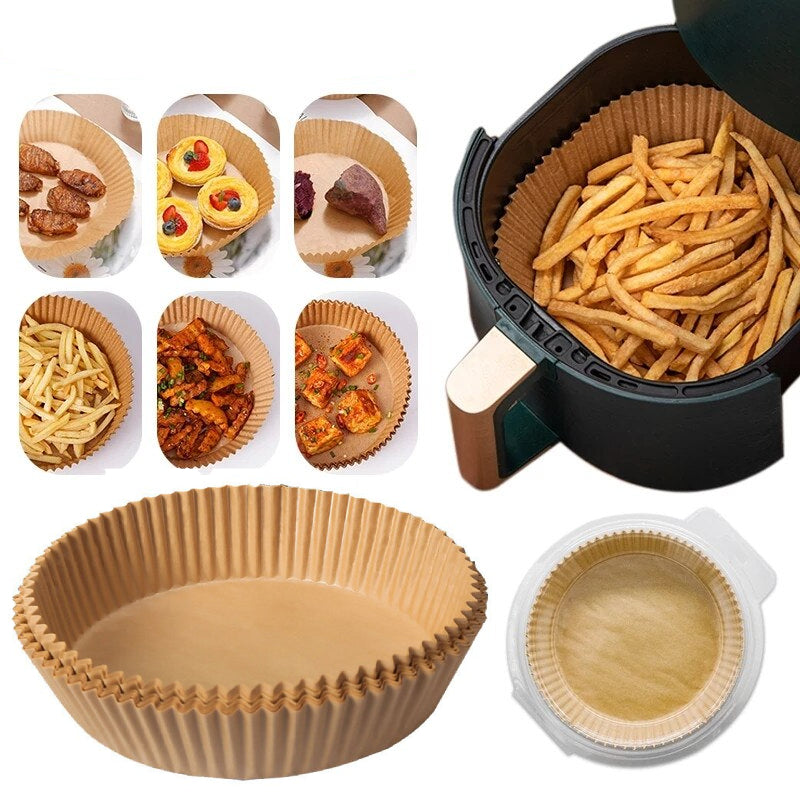 Globetrek° AirFryerLiner: Airfryer Engangs Papirforing