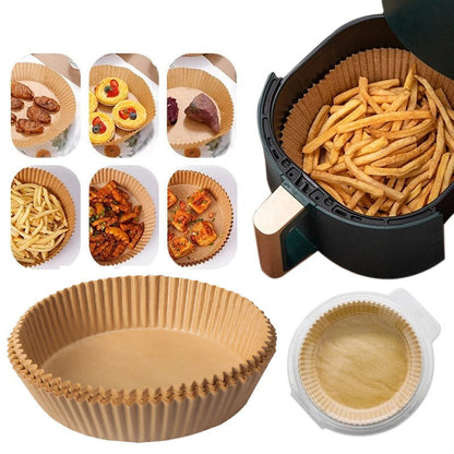 Globetrek° AirFryerLiner: Airfryer Engangs Papirforing
