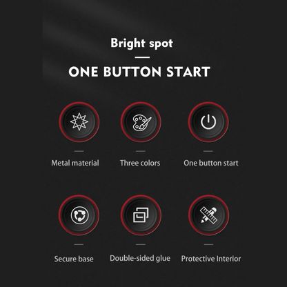 JoystickLever 1+1 GRATIS: Bilindustri Motor Start Stopp Joystick Spak
