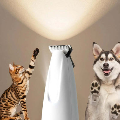 DogCatFri™ PetTrimmer: Kjæledyr Hår Trimmer Med LED-Lys