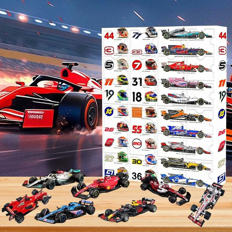 RacingCalendar - Formel 1 Racing Biler Adventskalender