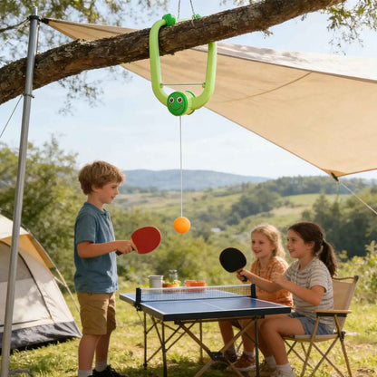 Kletshuts™ DoorPong: Universelt Plassbesparende Bordtennis Dør Pong Sett
