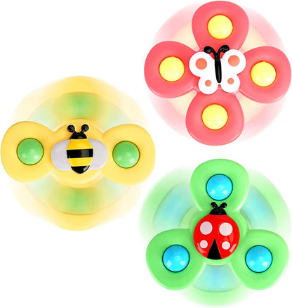 Kletshuts™ SpinnerToy – Mykt Sanseleke Med Sugefunksjon