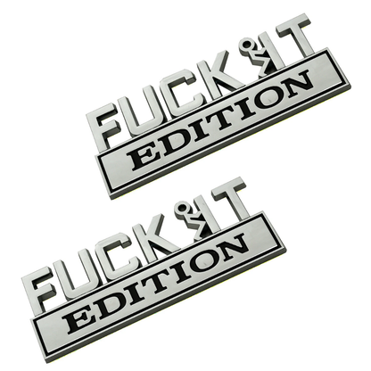 PatchSticker 1+1 GRATIS: Multi-Oberflade Emblem Badge Klæbepatch Sticker
