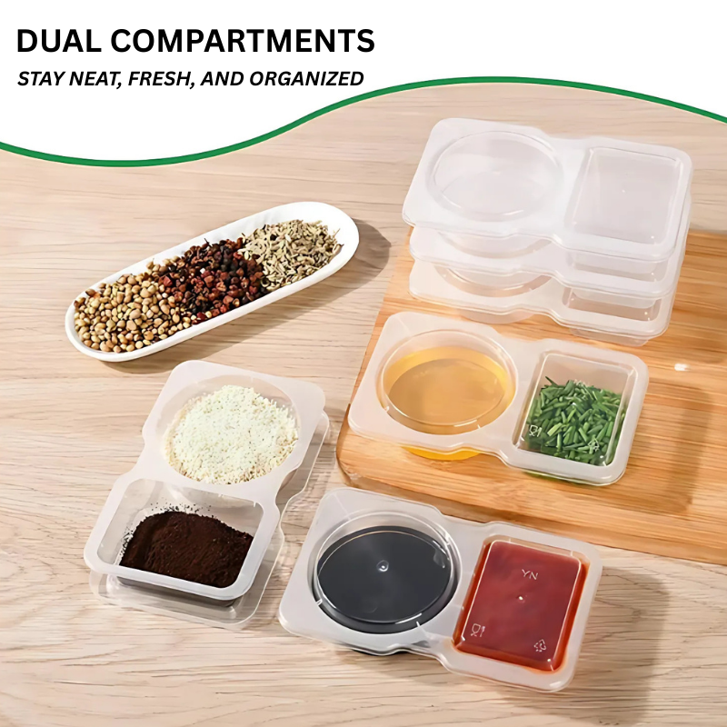 Globetrek° FoodContainer: Matbeholder med doble rom