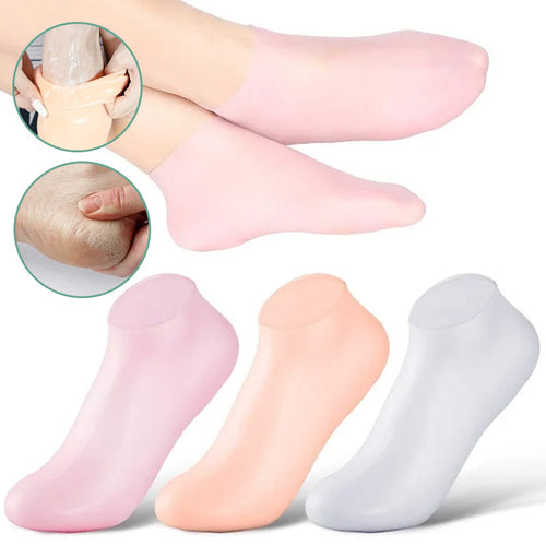 Happy™ SiliconeSocks: Fotpleie Spa Og Pedikyr Silikonsokker