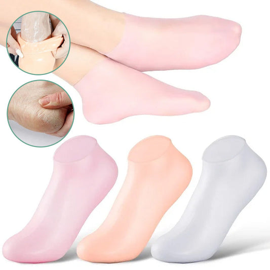 Happy™ SiliconeSocks: Fotpleie Spa Og Pedikyr Silikonsokker