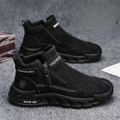 Happy™ OutdoorShoes: Side Lynlås Vandreture Udendørs Sko For Mænd