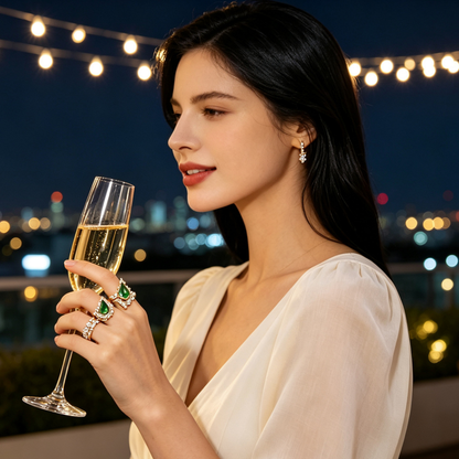 Jewelance™ ElegantRing 1+1 GRATIS: Elegant Meningsfuld Naturinspireret Ring