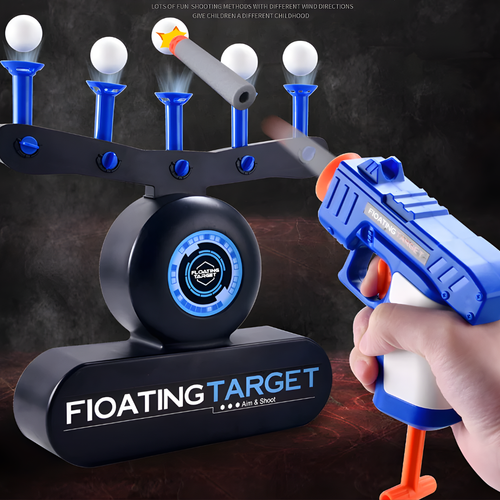Kletshuts™ AirshotToy: Svevende Kule Airshot Mål Skyteleke Spillsett
