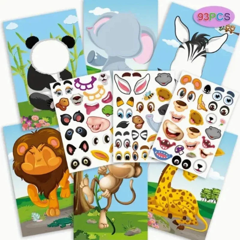 Kletshuts™ StickerBook 1+1 GRATIS: DIY Klistremerke Bokhåndverk For Gutter Og Jenter