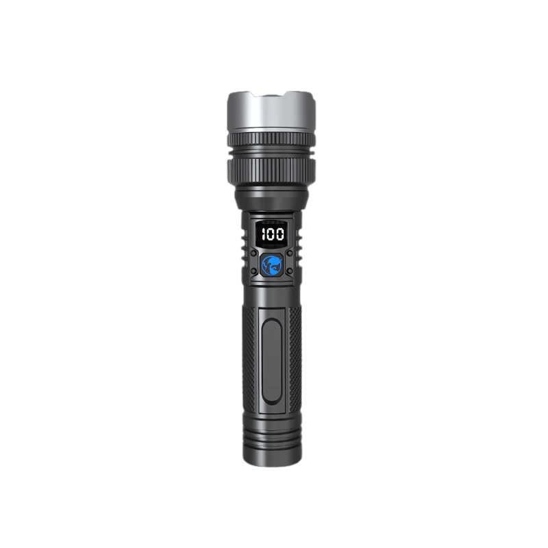 Ledsen™ AdjustableFlashlight: Ultrabright Oppladbar Lommelykt Med Justerbar Stråle