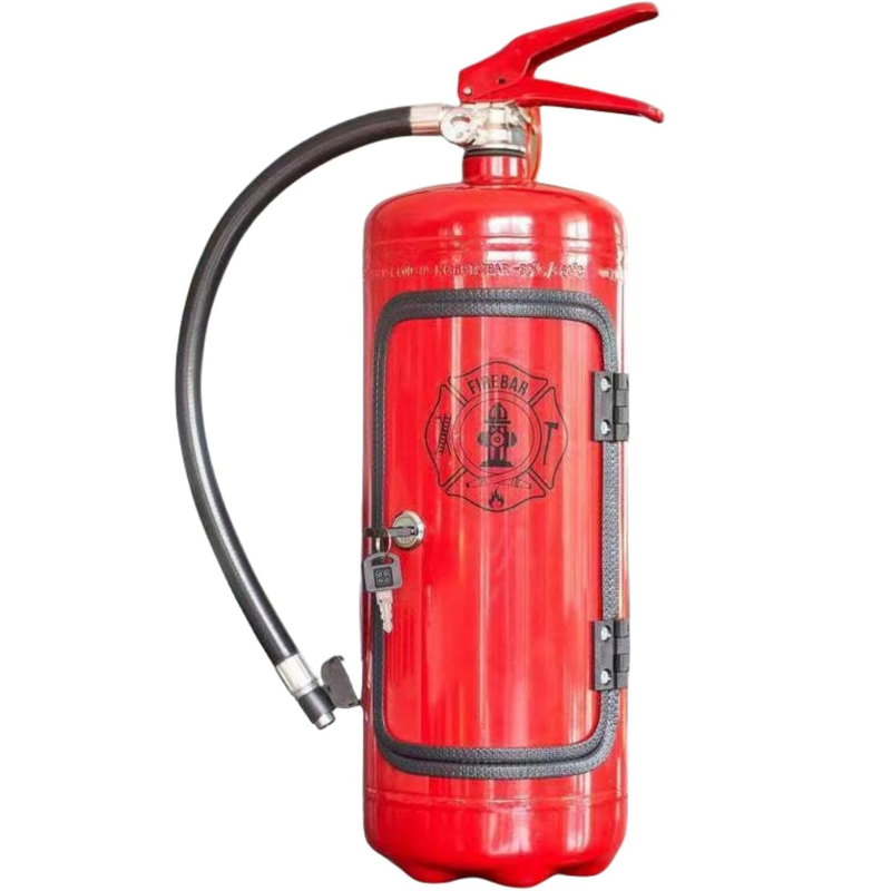 Globetrek° LiquorStorage: Kreativ Brandslukker Diskret Mini Spiritus Opbevaring