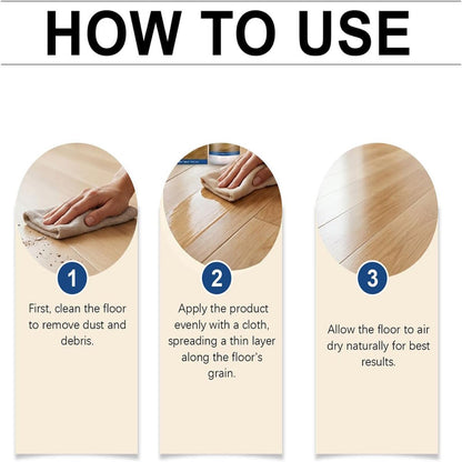 Cleaner Pro° FloorPolish: Let-Applikation Hurtig Glans Beskyttende Gulvpoleringsløsning