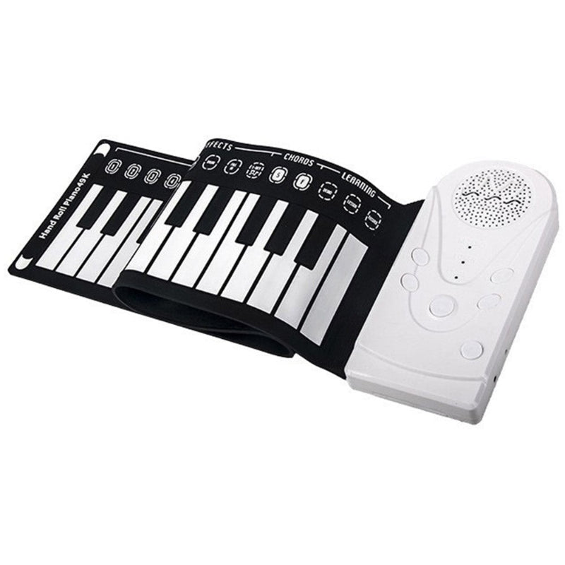 Kletshuts™ PortablePiano: Letvægts Musik Rul-Op Bærbar Klavertastatur