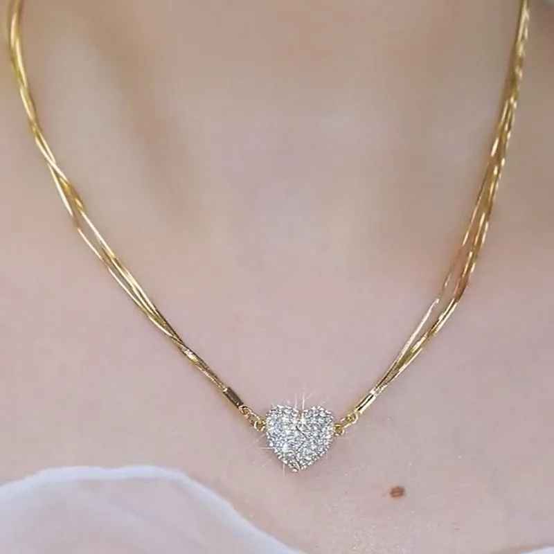 Jewelance™ MagneticHeart 1+1 GRATIS: Elegant Tidless Design Magnetisk Hjerte Halskæde