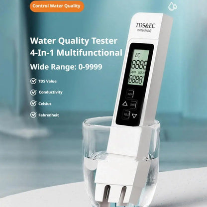 Globetrek° WaterTester 1+1 GRATIS: Øjeblikkelig Renhed Opdagelse Vand Kvalitet Tester Værktøj