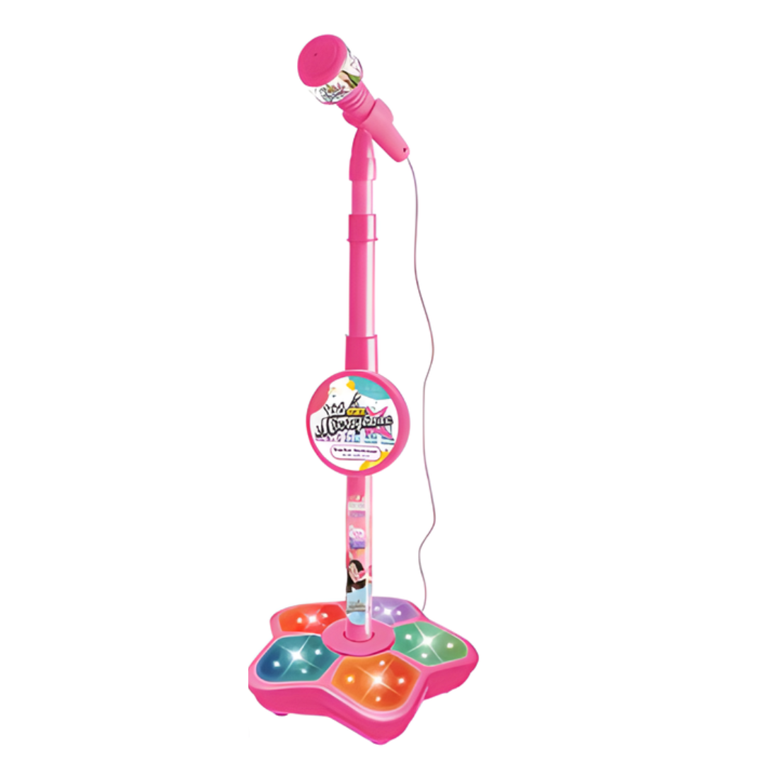 Kletshuts™ MicrophoneStand - Interaktivt Musikk Karaoke Mikrofonstativ For Barn