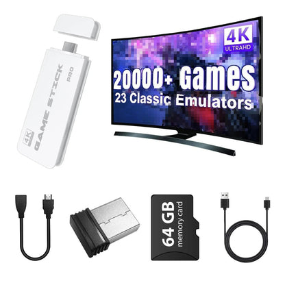 Kletshuts™ MiniConsole: Plug And Play HDMI Dobbelt Controller Mini Retro Spilkonsol