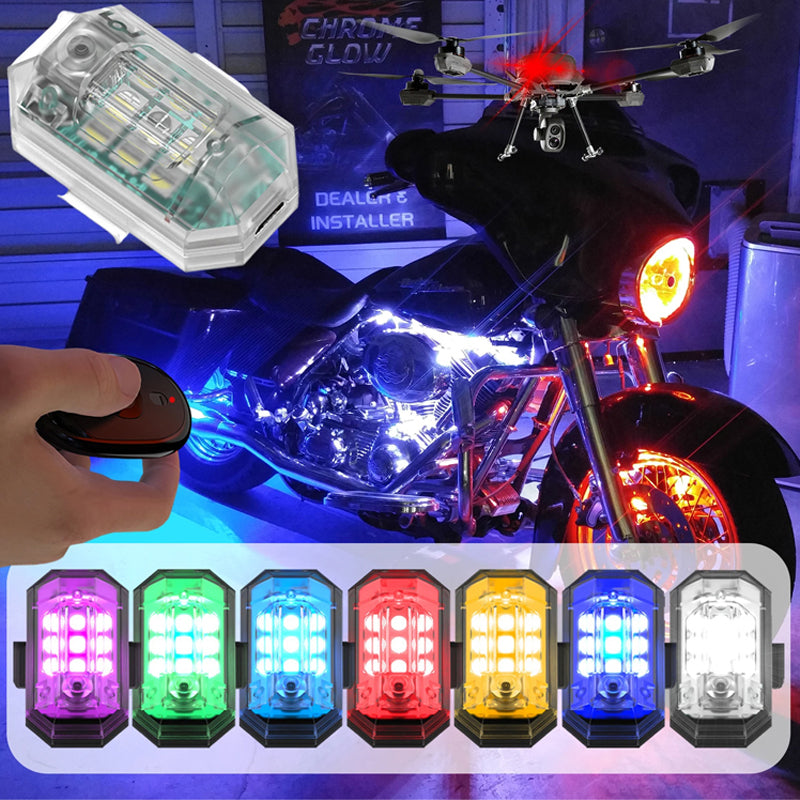 Ledsen™ FlashingLight: Trådløst Fjernstyrt LED Blinkende Lys