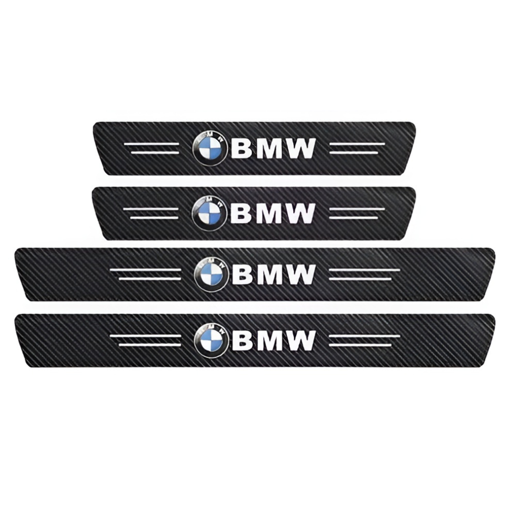 StepGuards 1+1 GRATIS: Ridsefast Universel Pasform Trin Beskyttere Bil Dør Trin Beskytter